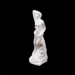 statue déesse résine blanche art antique grec romain miniature jouet collection deco chambre fille