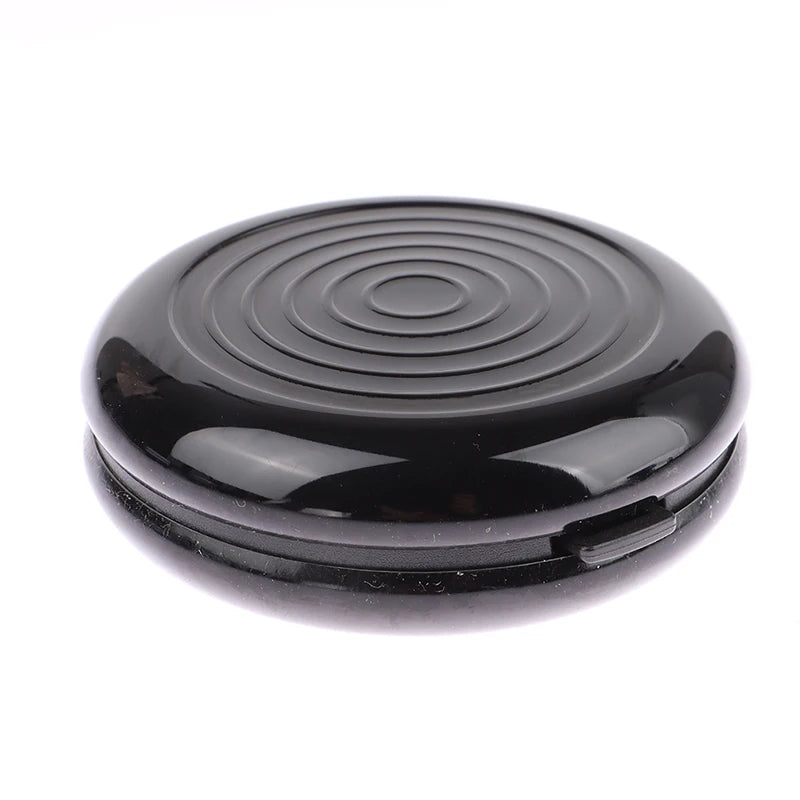 porte monnaie compact rond tissu noir bleu rouge violet vert moderne