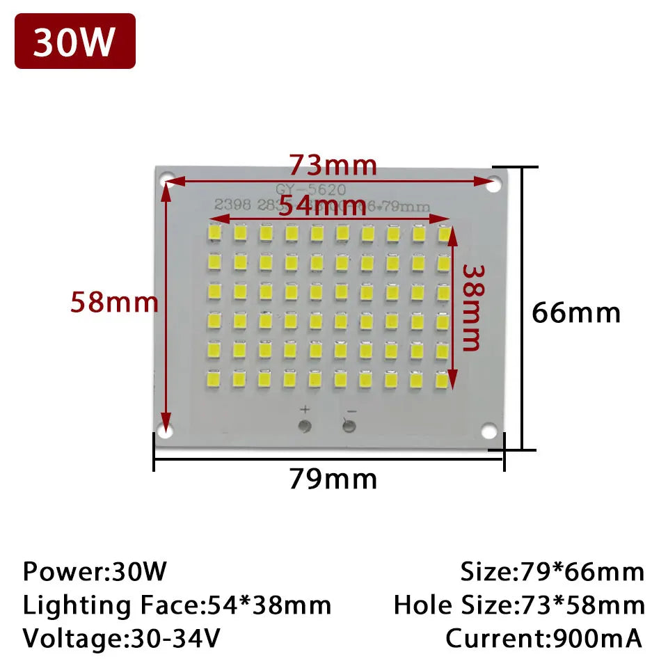 projecteur led 100w 200w ip66 moderne gris métallique éclairage rue