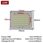 projecteur led 100w 200w ip66 moderne gris métallique éclairage rue