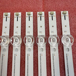 bandes led éclairage écran blanc lisses modernes connecteurs électriques 600mm certifiées ul rohs cem