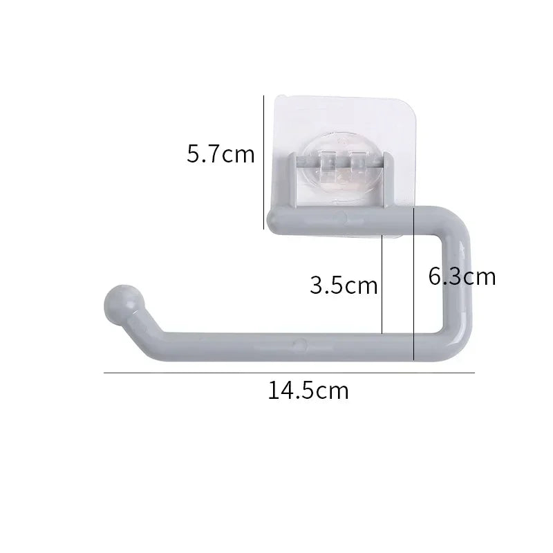 porte serviettes blanc adhésif moderne acier inoxydable fixe mural salle bain 65g