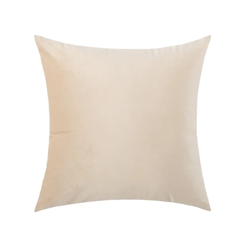 coussin patchwork marron carré moderne 45x45cm amovible lavable decoration maison