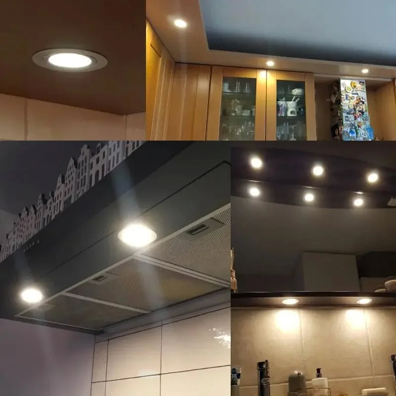 ampoule led spot noir blanc gris métallisé moderne 12v 68mm 55mm 14mm