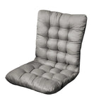 coussin chaise ergonomique polyester coton quadrillé moderne confortable jaune marron gris vert beige opaque