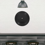 décoration murale disque vinyle imitation noir vintage industriel ornement événement anniversaire festive disco suspension