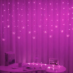 guirlande lumineuse papillons rose bleu vert moderne décoration intérieure st valentin led télécommande modes