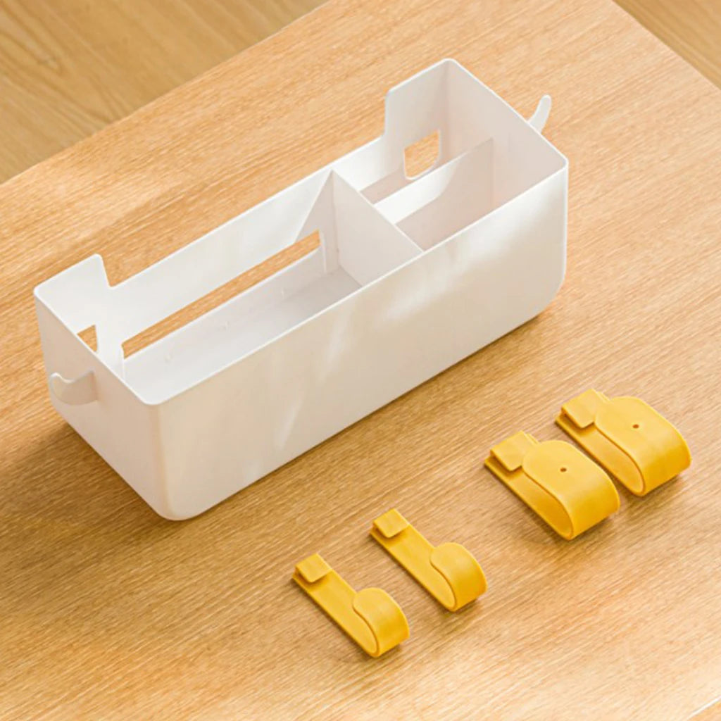 organisateur lit rangement suspendu blanc moderne hooks clochette menthe rose