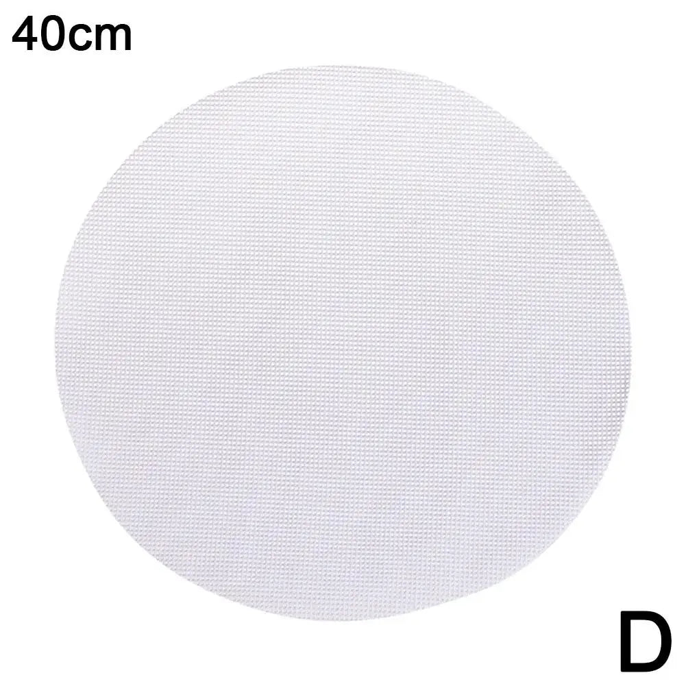 revêtement cuiseur vapeur silicone blanc maille fine résistant chaleur diamètre 24cm 30cm 34cm 40cm
