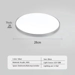 Lampe LED moderne blanc doré acrylique 28cm flux lumineux 2000 82000