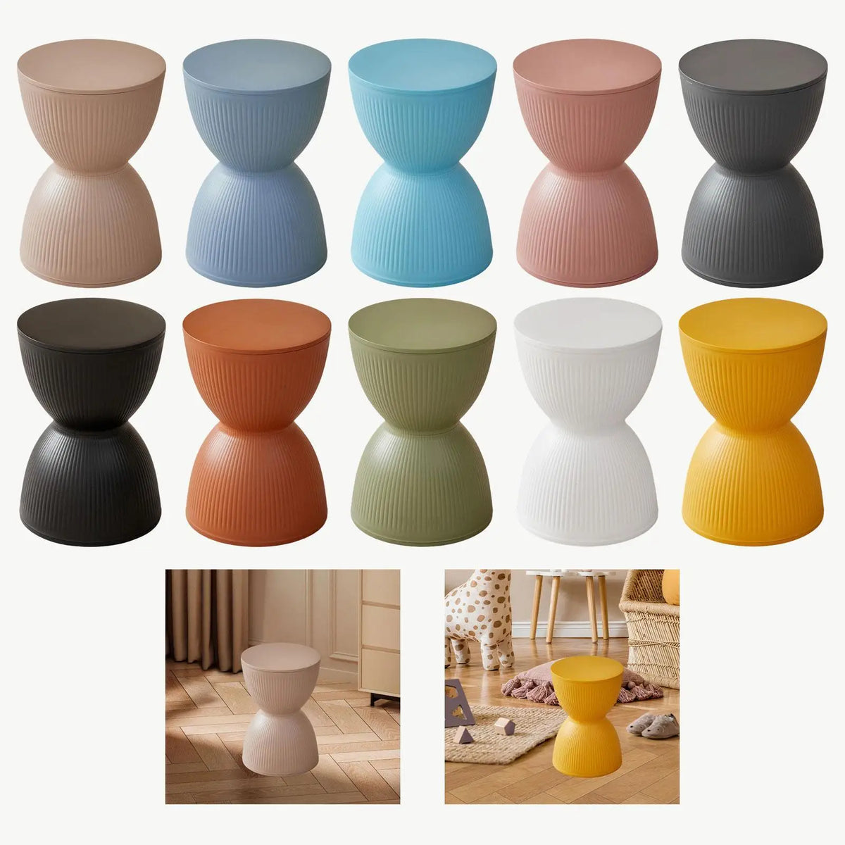 tabouret moderne gris bleu rose noir chambre enfant décoration salon chambre bedroom stool