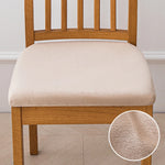 housse chaise extensible velours uni fauteuil cuisine salon moderne lavable