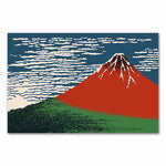 toile art japonais ukiyoe vague paysage bleu blanc vertical salon décoration huile moderne sans