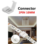 connecteurs led ruban 2pin 3pin 4pin 8mm 10mm adhésifs modernes blancs certifiés rohs cee
