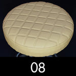 couvre siège ronde violet rouge noir moderne quilted imperméable siège tabouret bar polyester coton