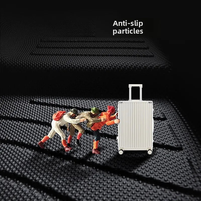 tapis sol voiture changan uni noir rayures diagonales motifs géométriques moderne imperméable antidérapant toutes