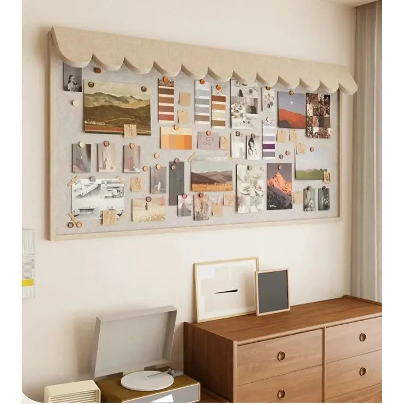 tableau collage moderne géométrique 50x120 50x80 30x60 beige marron photos