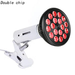 lampe led rouge noir raffermissement peau rajeunissement points lumineux moderne