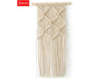 corde coton torsadée rustique blanc cassé diy décoration mariage maison artisanale 2mm 5mm 100mètres