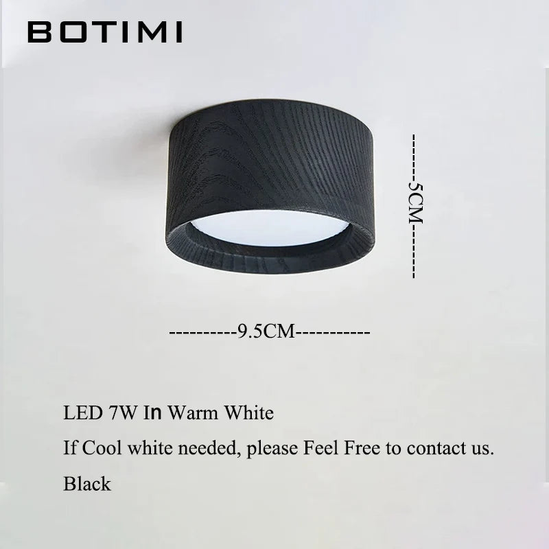 lampe bois moderne noire éclairage quotidien surface opaque.texture bois naturel