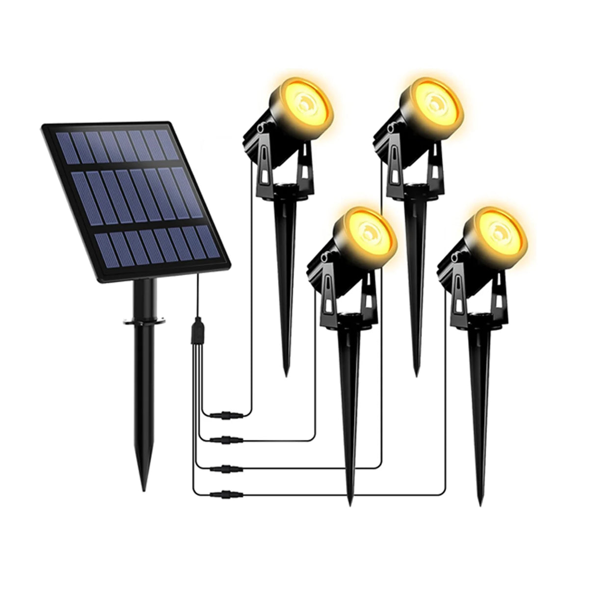 projecteur solaire led ip65 moderne adhésif noir ledextérieur jardin décorationalleyway wall tree court street