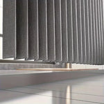 rideau douche gris texturé moderne motif lin ourlet standard respectueux environnement 180x200cm