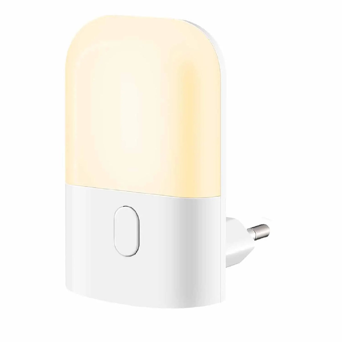 veilleuse nuit led capteur lumière réglable blanc chaud moderne adhésif prise eu sensor dusk