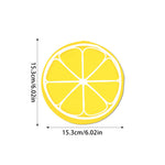 autocollants fruits graphiques opaques adhésifs pomme citron fraise pastèque gâteau fleur multicolore pack étiquettes