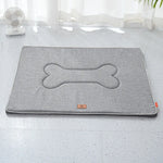 tapis imperméable chiens solide beige gris oxford moderne nettoyage xl