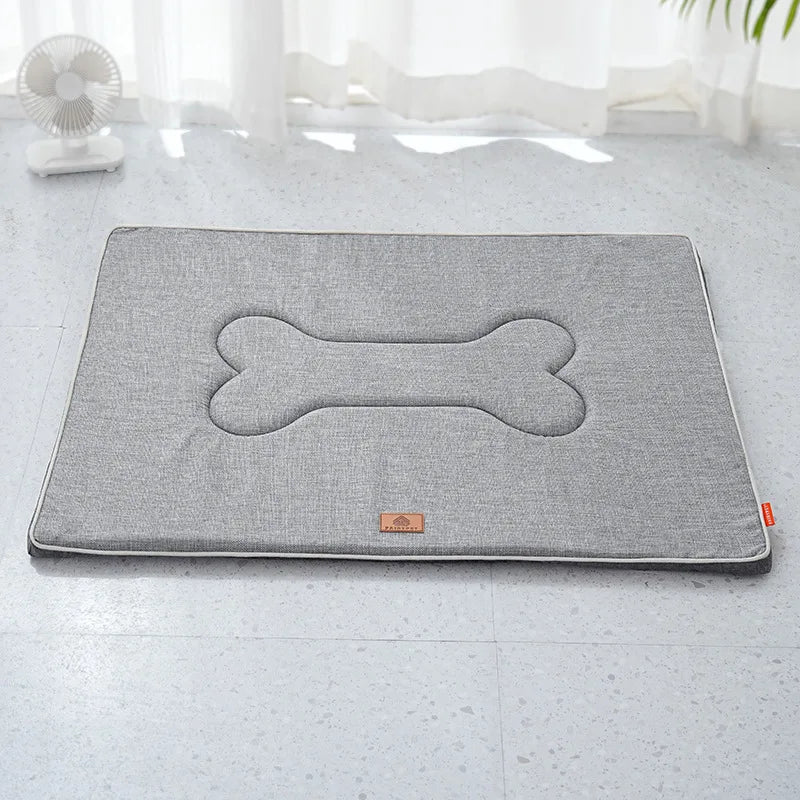tapis imperméable chiens solide beige gris oxford moderne nettoyage xl