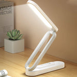 lampe pliable led portable blanc moderne sans fixation charge veilleuse