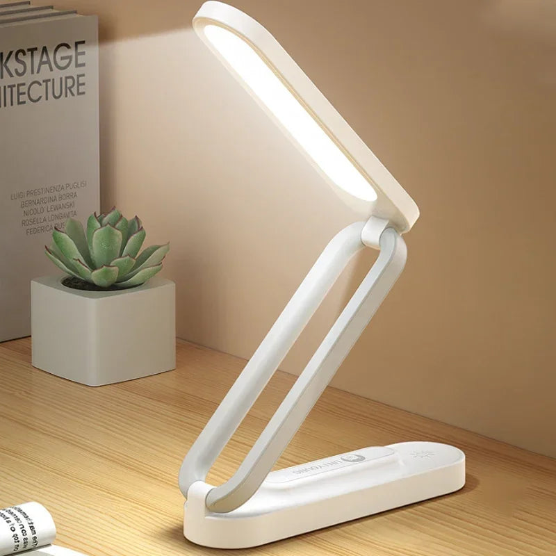 lampe pliable led portable blanc moderne sans fixation charge veilleuse
