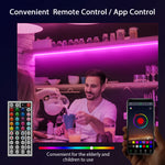 ruban led multicolore 16 millions couleurs bluetooth application contrôle moderne