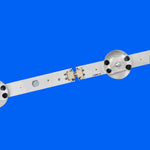 bande lumineuse adhésive led blanc bleu moderne lisse rectiligne opaques