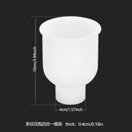 vases silicone rayés blanc bleu moderne ensemble quatre déco bricolage