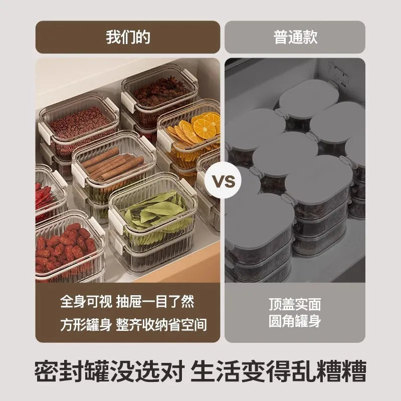 boîtes conservation alimentaires transparentes réutilisables modernes compartiments pliables