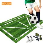 tapis entraînement football vert blanc noir terrain ballons didactique pratiqueintérieurextérieur