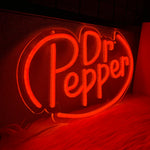 enseigne néon burger kebab pizza dr pepper hot moderne rétro cuisine affaires