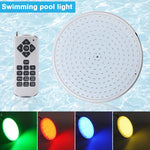 lampe piscine sous marine ip68 led 12v rgb blanc moderne télécommande