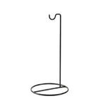 présentoir bijoux métal noir or minimaliste support circulaire crochet anneau rangement clés montres durable