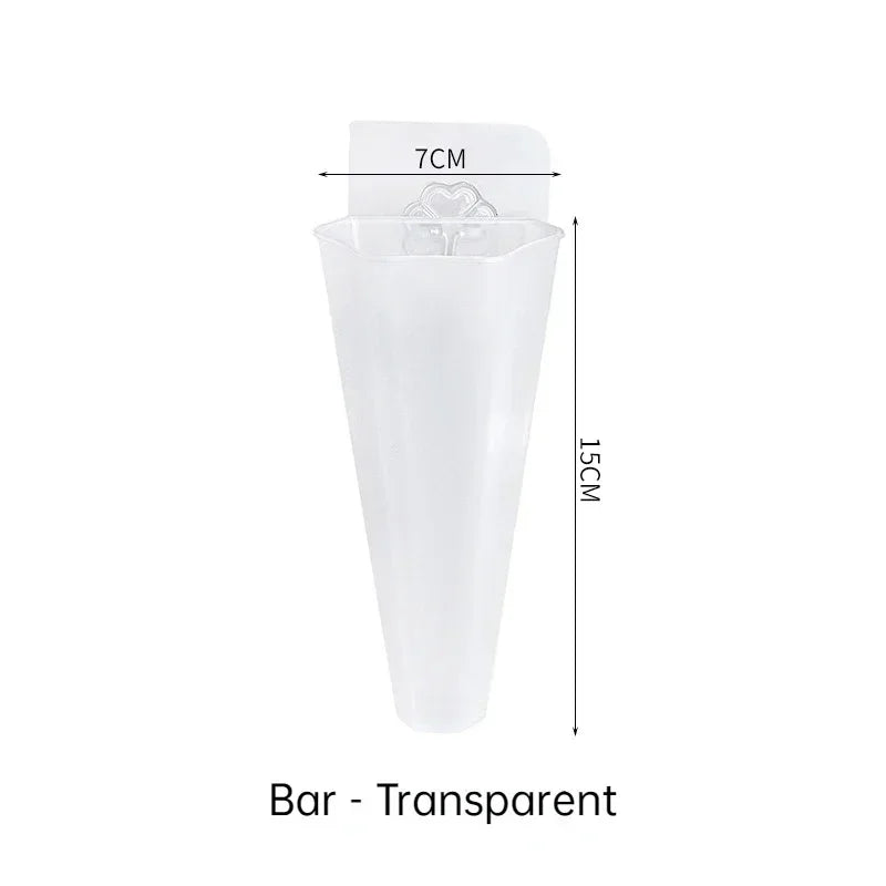 plante murale moderne pot osier suspendu décoration intérieure transparent succulente minimaliste