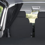 Vue d'ensemble du rideau dans un camping-car Fiat Ducato