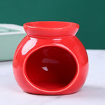 diffuseur d'odeurs brûleur d'arômes bougie céramique moderne vert bleu rouge rose jaune blanc salon
