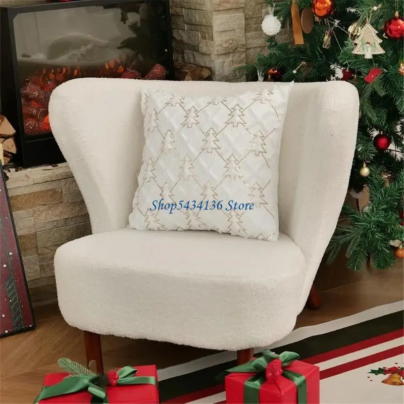 coussin tissu éponge motif floral moderne vert foncé adultère cuisine décoration salon