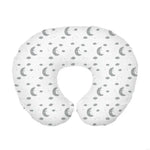 taies d'oreiller bébés unisexe coton animaux arc ciel étoiles fleurs moderne opaques gris bleu