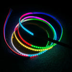 ruban led blanc 4mm large 300 diodes rgb addressable connecteur deux broches moderne 10w