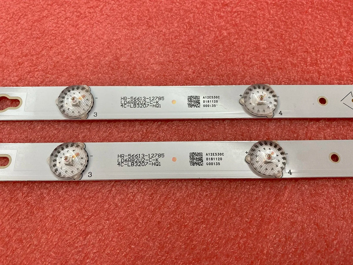 bande led rétro éclairage blanc connecteurs modernes télévision 6v led amandes uniformes opaques