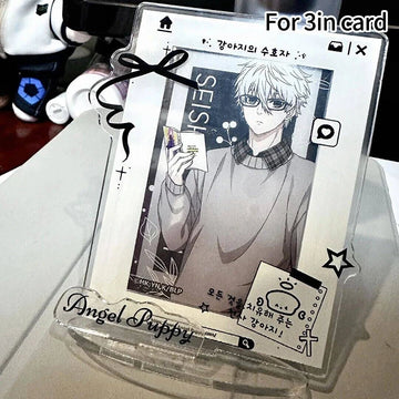 cadre photo transparent kpop coeurs papillons now playing angel puppy mignon rétro