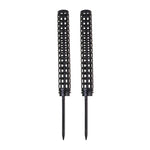 support plante plastique blanc moderne grille mailles régulières insertion sol