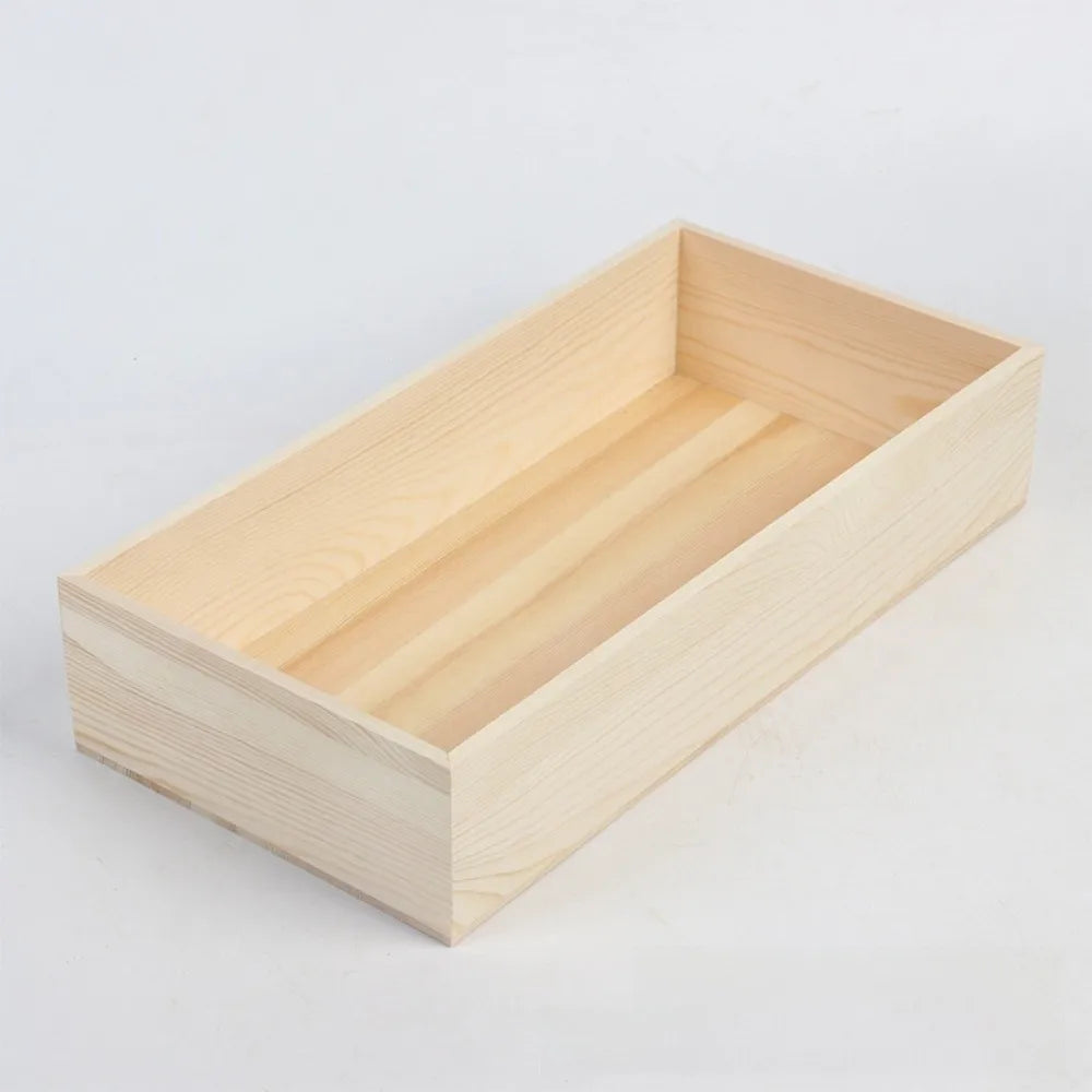 boîtes rangement bois réutilisables modernes kit médical minimaliste naturel clair grain bois opaque